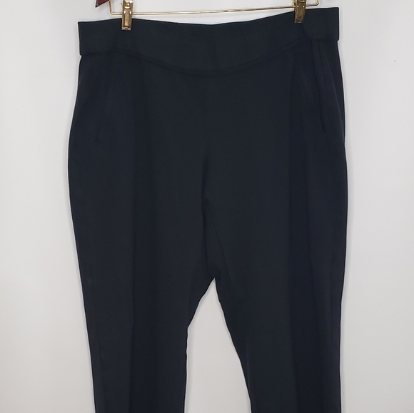 Lane Bryant Black Dress Wider Leg Pull On Trouser Pants Women's Size 18 20 - Picture 4 of 12